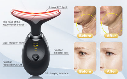 LED Photon Face Beauty EMS Device