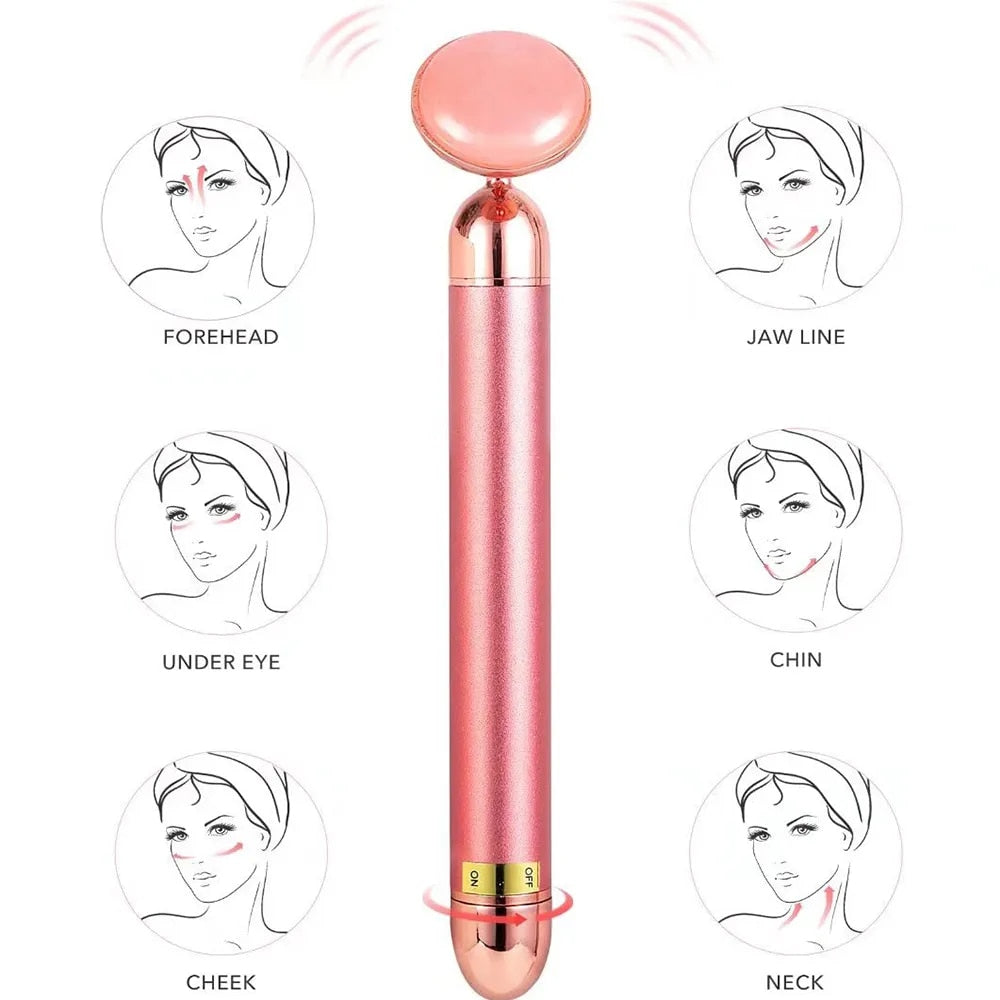 5 in 1 - 24K Gold Face Massager