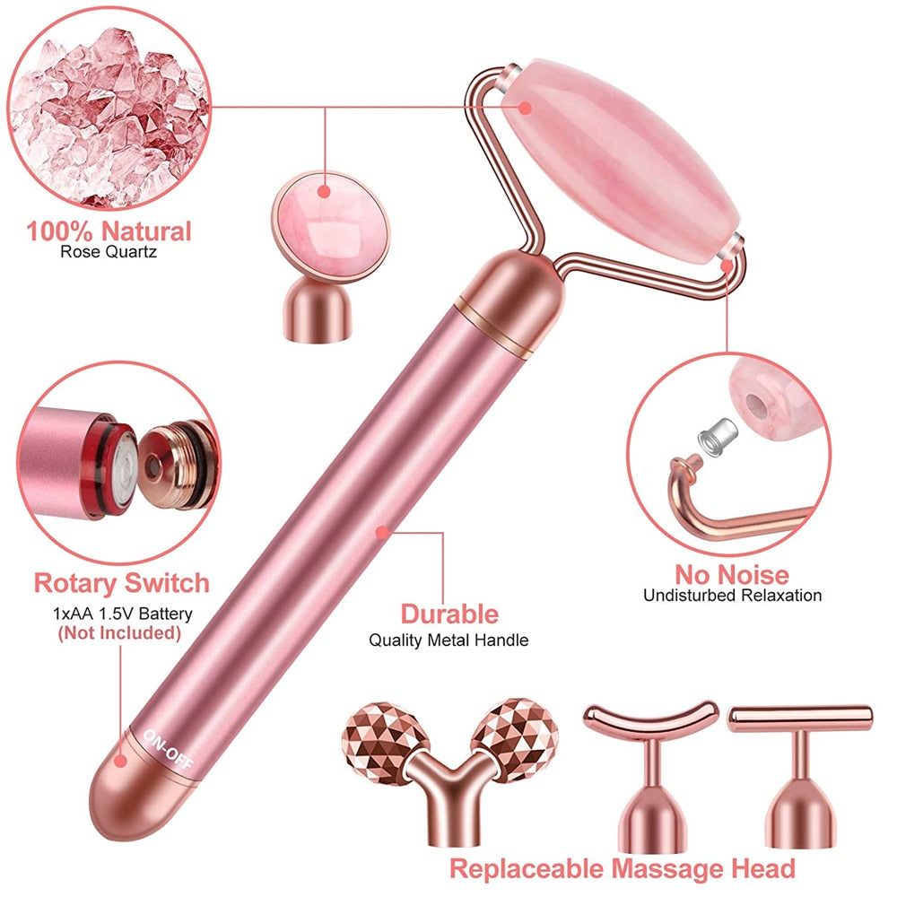 5 in 1 - 24K Gold Face Massager