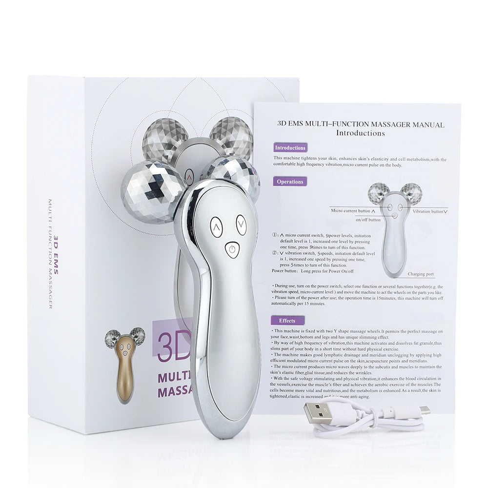 3D Roller V Face Lifting Massager