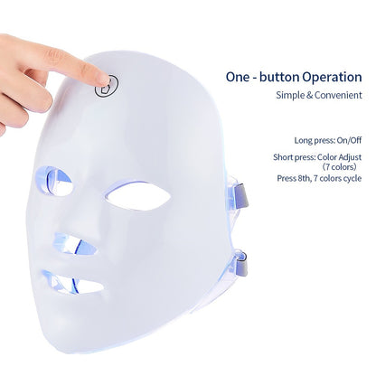 7-Colors LED Therapy Face Mask