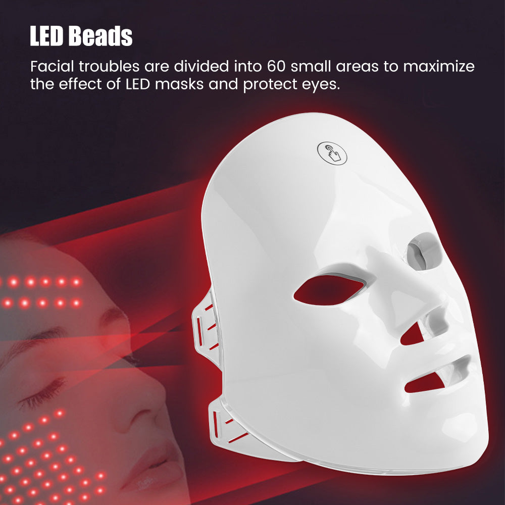 7-Colors LED Therapy Face Mask