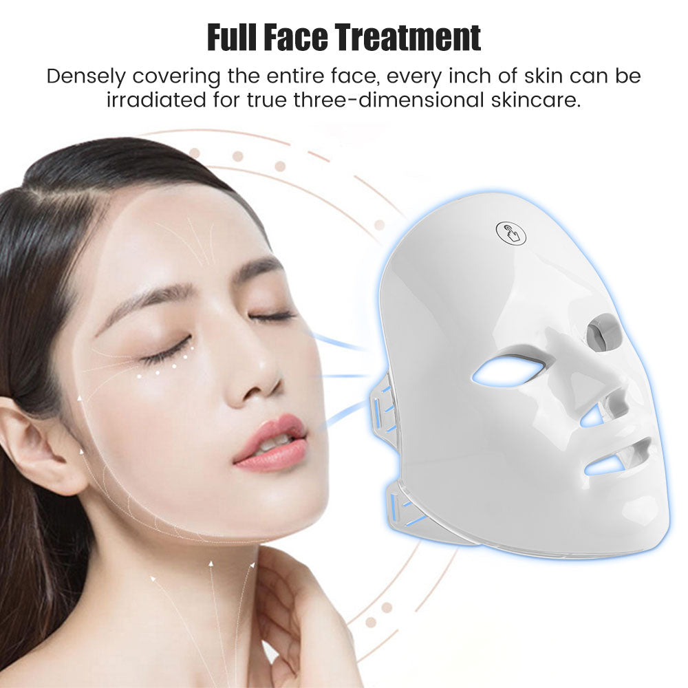 7-Colors LED Therapy Face Mask